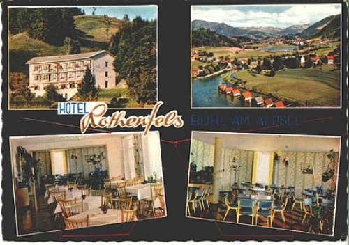 87509 Buehl am Alpsee Hotel Rothenfels o 24.11.1968