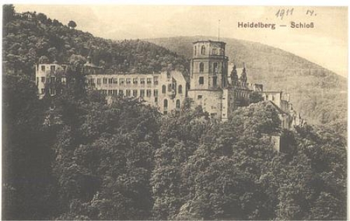 Heidelberg Schloß, * ca. 1910