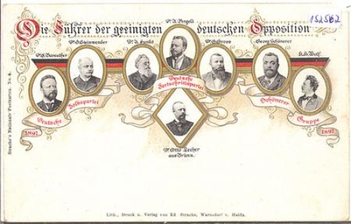 Politik Stürzer der Opposition * ca. 1900