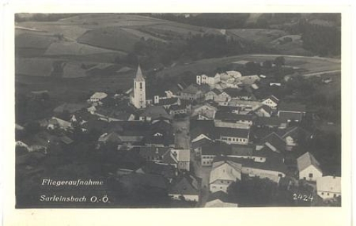 Sarleinsbach, aerial photo, 1.6.1947