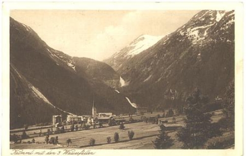 Krimml with the 3 waterfalls o 12.7.1943