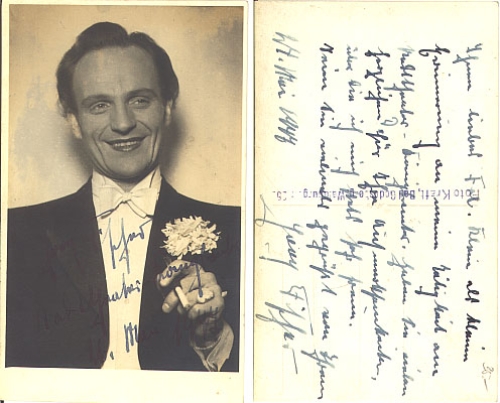 Georg Fifler orig. Autograph May 24th, 1947