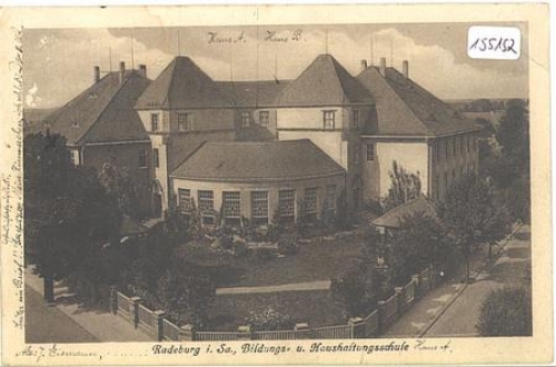 01471 Radeburg education and home economics school gebr. 14.5.1927
