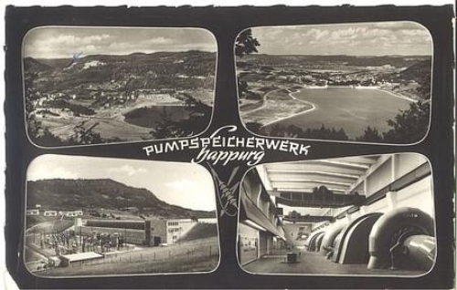 91230 Happurg pump storage plant o April 24, 1974