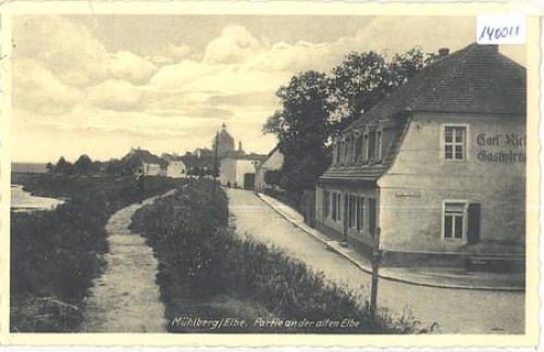 04931 Muehlberg an der alten Elbe o 17.1.1940