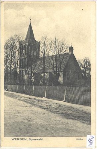 03096 Werben Spreewald Kirche * 10.12.1939