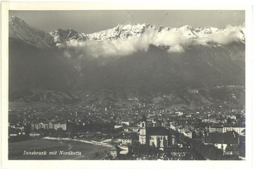 Insbruck mit Nordkette *ca. 1930