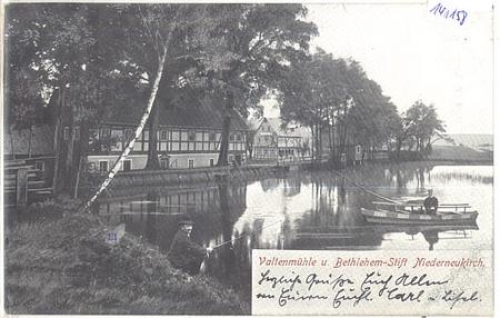 01904 Niederneukirch Valtenmuhle und Bethlehem-Stift o 29.9.1908