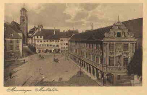 87700 Memmingen, Marktplatz *1925