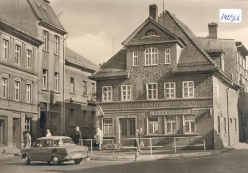 07607 Eisenberg HO Restaurant Trompeterschloesschen * around 1970