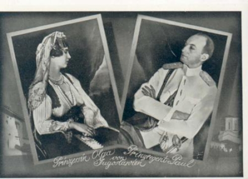 Princess Olga and Prince Regent Paul of Yugoslavia, state visit * 1939