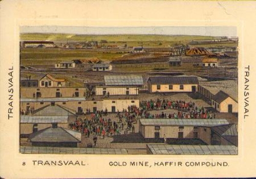 Tschinkel A. Veje Laibach, Transvaal Gold Mine Litho ca. 1900