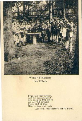 Welker Freischar the leaders * around 1930