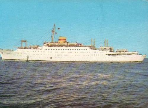 Passagierschiff MS "Völkerfreundschaft" o 1967