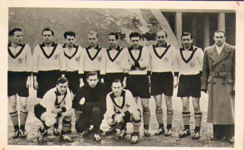 SC Rotation Leipzig football team photo * 1955