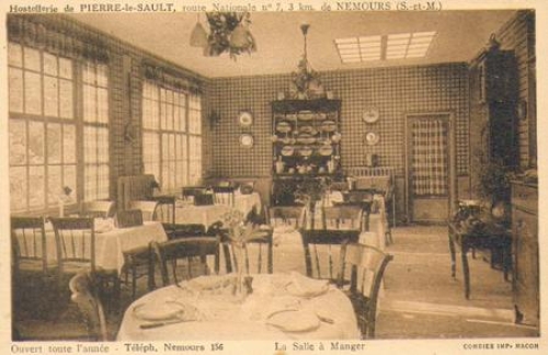 Hostellerie de Pierre-le-Sault, * ca. 1920