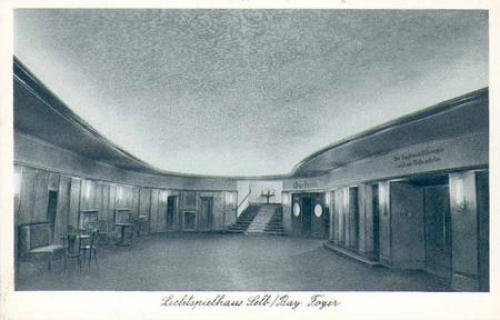 95100 Selb Lichtspielhaus cinema foyer * approx. 1930