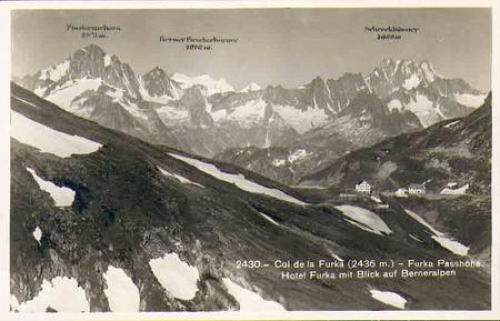 Furka Pass * about 1930