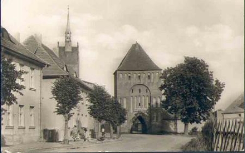 17406 Gellenthin country postmark on postcard Usedom o 06/08/1964
