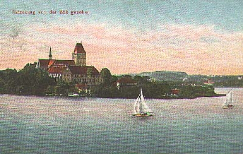 Ratzeburg von der Bäk gesehen o 3.6.12