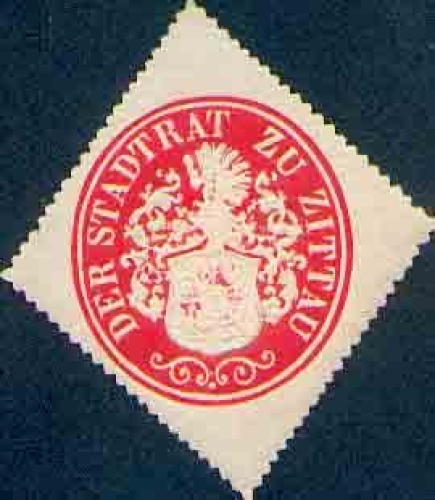 the City Council of Zittau seal mark around 1930