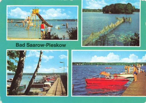 15526 Bad Saarow Pieskow Freibad o ca.1984