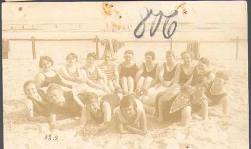 Bademode Echtfoto AK *ca. 1910