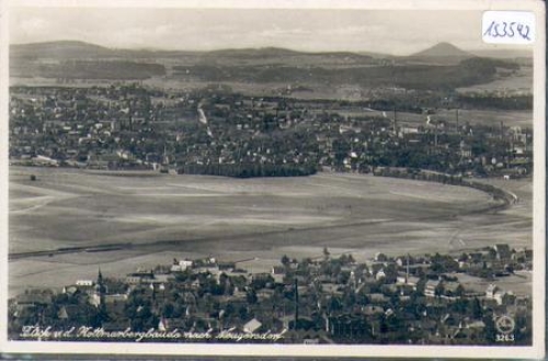 Neugersdorf Blick v.d. Kottmarberbaude * ca. 1950