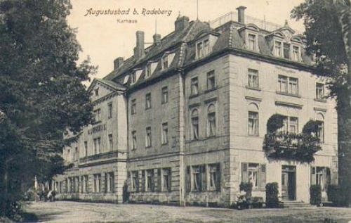01454 Liegau-Augustusbad Kurhaus o 1.10.1924