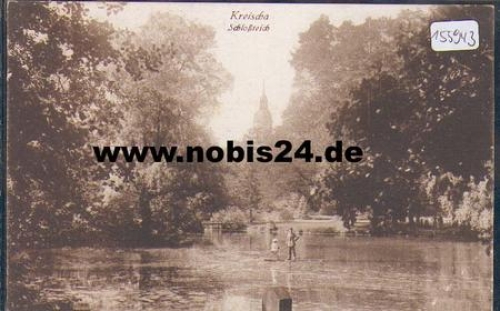 01731 Kreischa Schlossteich *ca. 1920