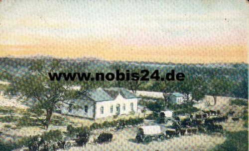 Etiro stay stage stamp Bethanien o 20.7.1906 property of the farmer Joost murdered by hereros