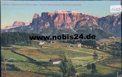 Renon-Bahn terminus * approx. 1930