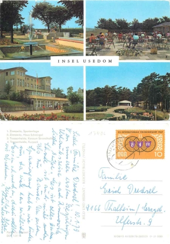 17406 Zinnowitz Trassenheide o 30.1.1979