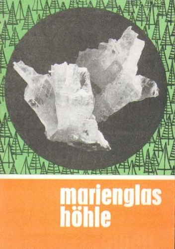 Marienglas Friedrichroda cave around 1969