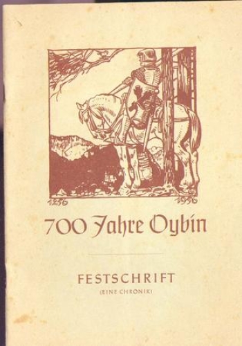 02797 Oybin Festschrift 700th anniversary, 32 pages 1956