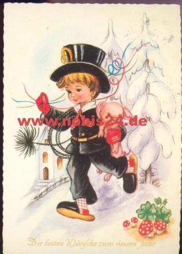 Chimney sweep with a pig, o December 26, 1968