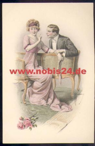 Lovers M. M. Vienne No. 734 M. Munk * approx. 1920