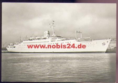 Passenger ship FDGB holiday ship "Friendship of Nations" *ca. 1960