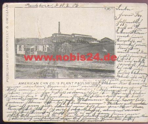 Paulsboro NJ American can Co.`s Plant, o 16.2.1906