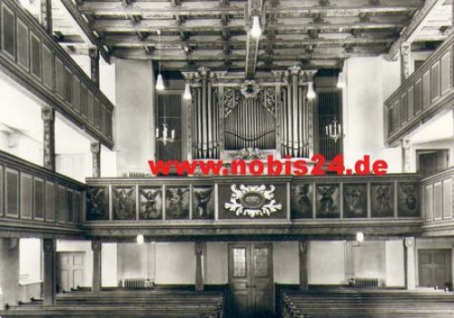 09465 Neudorf Erzgebirge the organ of the church *approx. 1979