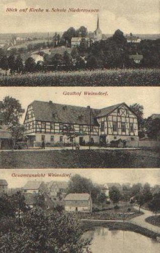 09306 Weinsdorf, Niederossa Kreis Rochlitz o 3.9.1921