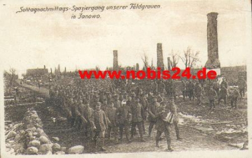 Janowo WW1 Walk of our field gray o 24.10.1916