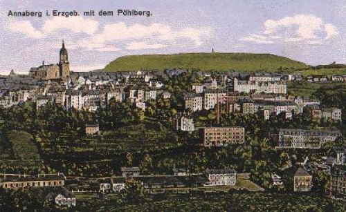 09456 Annaberg Erzgebirge Pohlberg o 20.1.1916