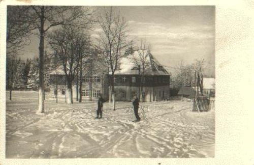 09477 Jöhstadt Schullandheim, Staatsrealgymnasium Annaberg o 21.02.1935