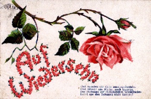Rose "Goodbye" o 22.3.1913
