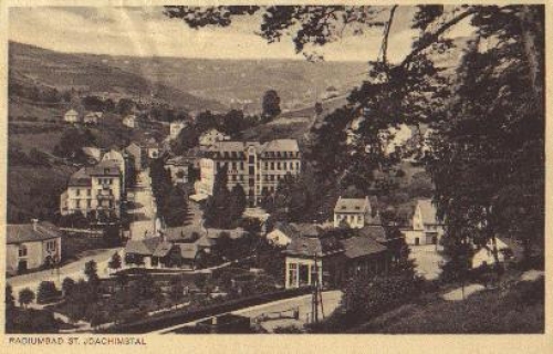 09484 Oberwiesenthal Radiumbad St. Joachimstal o 20.4.1930