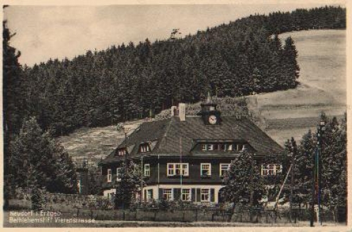 09488 Neudorf Erzgebirge  Bethlehemstift Vierenstrasse  * ca. 1940