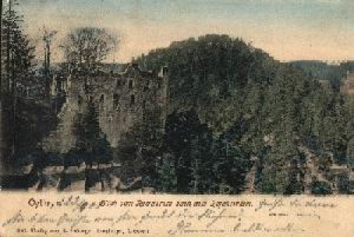 02797 Oybin from the restaurant after the refectory o 24.4.1903