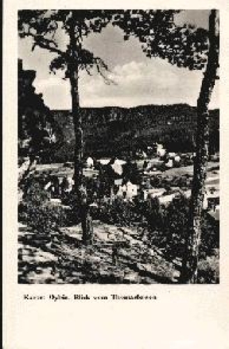 02797 Oybin vom Thomasfelsen * ca. 1950
