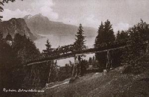 Rigi Railway Schnurtobel Bridge * approx. 1920